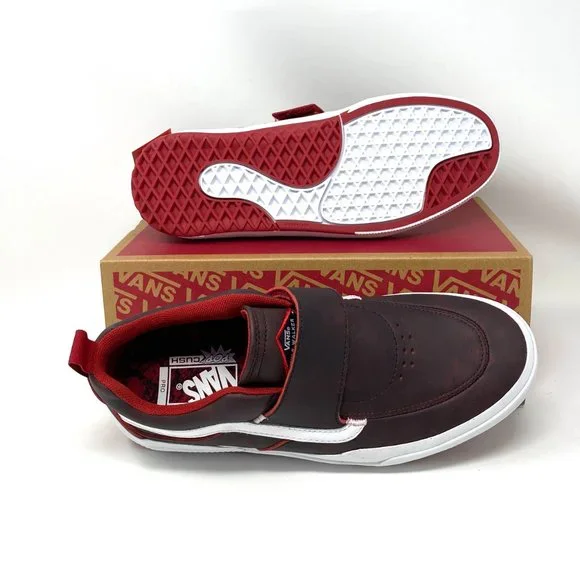 💖MEGA SALE💖VANS Women's VN0A4UW3REB Kyle Walker Pro Red Leather Skate Low - Picture 2 of 12